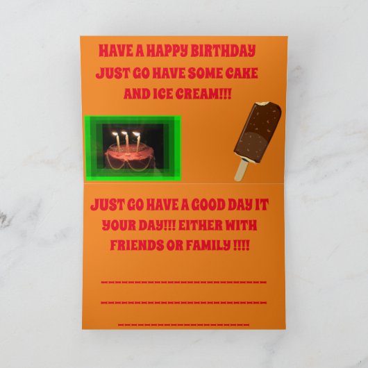 Big Boy 4014 Verjaardag Kaart (Binnen)