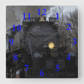 Big Boy 4014 Vierkante Klok (Voorkant)