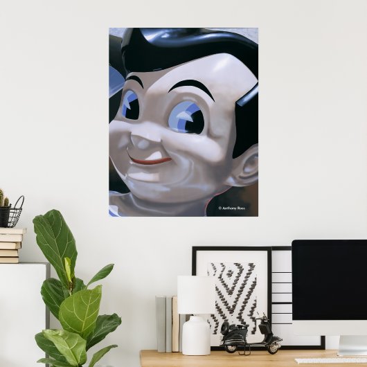Big Boy Diner Poster (Thuiskantoor)