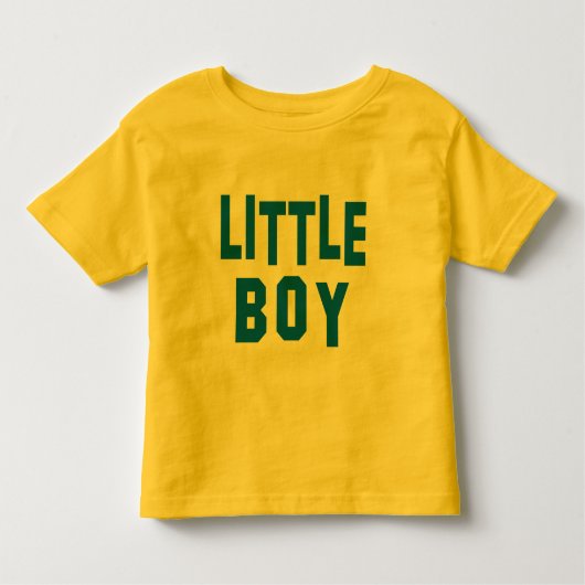Big Boy en Little Boy Matching T - shirts (Voorkant)