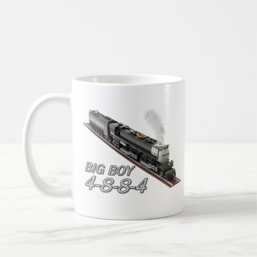 Big Boy Locomotief Dubbelzijdige Mok (Links)