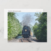 Big Boy No. 4014 Steam Locomotive Briefkaart (Voorkant / Achterkant)