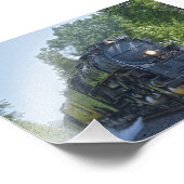 Big Boy No. 4014 Steam Locomotive Foto Afdruk (Hoek)