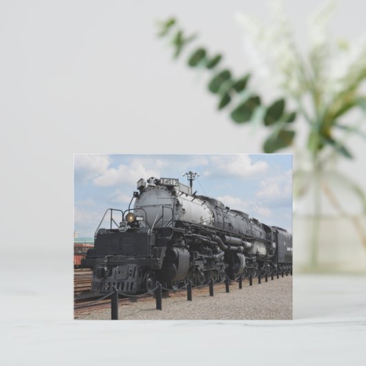 Big Boy No. X4012 Briefkaart (Staand voorkant)