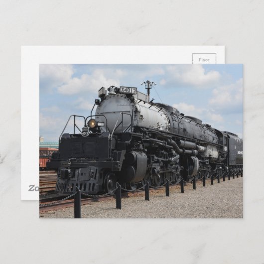 Big Boy No. X4012 Briefkaart (Voorkant / Achterkant)