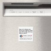 Big Boy Pants™ 'Fridge Magnet (Insitu (Vaatwasser))