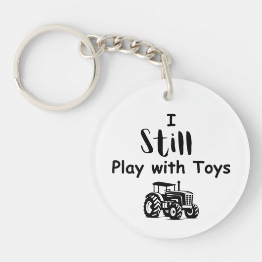 Big Boy Quote: Ik speel nog steeds met speelgoed ( Sleutelhanger (Voorkant)
