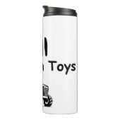 Big Boy Quote: Ik speel nog steeds met speelgoed ( Thermosbeker (Geroteerd rechts)