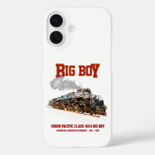 Big Boy  Stoomtrein Amerikaanse Locomotief iPhone 16 Hoesje