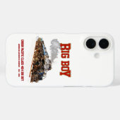Big Boy  Stoomtrein Amerikaanse Locomotief Case-Mate iPhone Case (Achterkant (horizontaal))