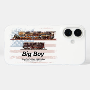 Big Boy Stoomtrein Amerikaanse Locomotief iPhone 16 Hoesje