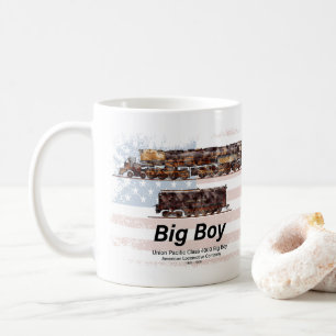 Big Boy  Stoomtrein Amerikaanse Locomotief Koffiemok