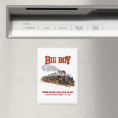 Big Boy  Stoomtrein Amerikaanse Locomotief Magneet (Insitu (Vaatwasser))