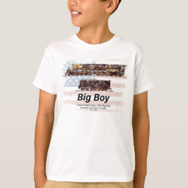 Big Boy  Stoomtrein Amerikaanse Locomotief T-shirt