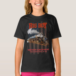 Big Boy  Stoomtrein Amerikaanse Locomotief T-shirt