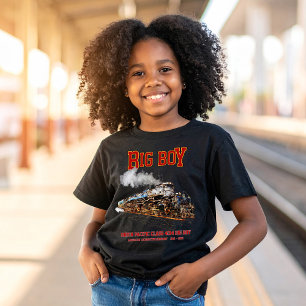 Big Boy  Stoomtrein Amerikaanse Locomotief T-shirt