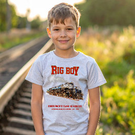 Big Boy  Stoomtrein Amerikaanse Locomotief T-shirt