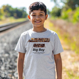 Big Boy  Stoomtrein Amerikaanse Locomotief T-shirt