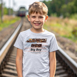 Big Boy  Stoomtrein Amerikaanse Locomotief T-shirt