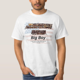 Big Boy  Stoomtrein Amerikaanse Locomotief T-shirt