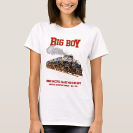 Big Boy  Stoomtrein Amerikaanse Locomotief T-shirt