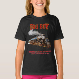 Big Boy  Stoomtrein Amerikaanse Locomotief T-shirt