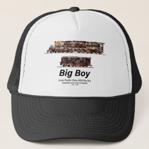 Big Boy Stoomtrein Amerikaanse Locomotief Trucker Pet