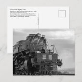 Big Boy Train Briefkaart (Voorkant / Achterkant)