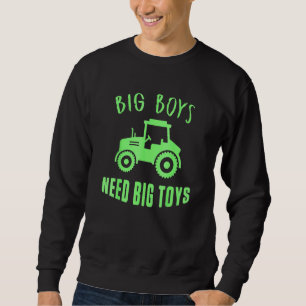 Big Boys hebben een Big Toys Tractor drive Farmer  Trui