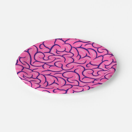 Big Brain  Papieren Bordje (Gekanteld)