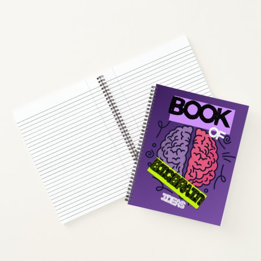 Big Brain spiral Notitieboek (Binnen)