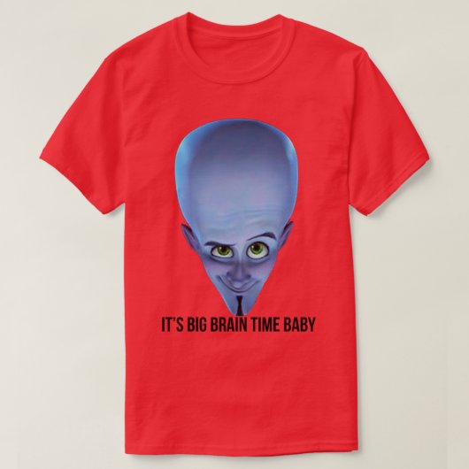 Big Brain Time BA T-shirt (Design voorkant)