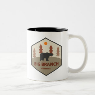 Big Branch Wilderness Vermont Beer Tweekleurige Koffiemok