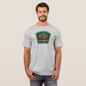 Big Branch Wilderness Vermont Camping T-shirt (Voorkant volledig)