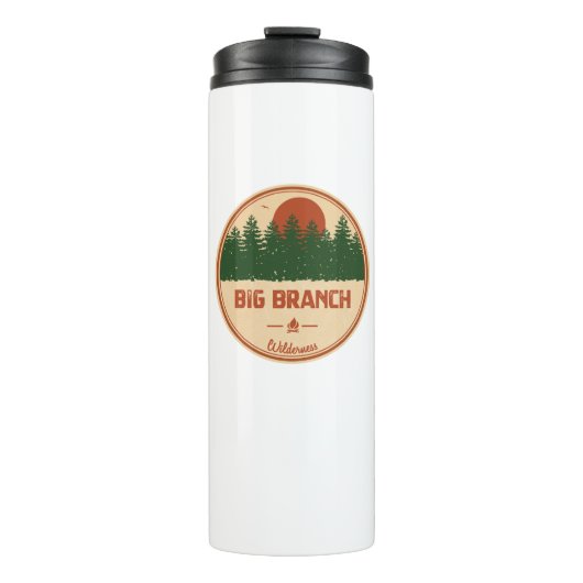 Big Branch Wilderness Vermont Thermosbeker (Voorkant)