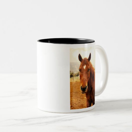 Big Braxton-Mok Tweekleurige Koffiemok (Voorkant rechts)