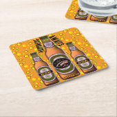 BIG BREWS Aangepast bier Kartonnen Onderzetters (Schuin)