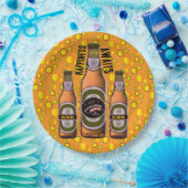 BIG BREWS Aangepast bier Papieren Bordje (Feest)