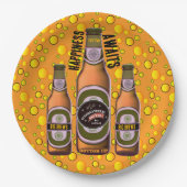 BIG BREWS Aangepast bier Papieren Bordje (Voorkant)