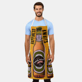 BIG BREWS Geluk wacht op u Schort (Gedragen)