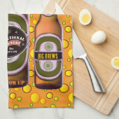 BIG BREWS Geluk wacht op u Theedoek (Quarter Fold)