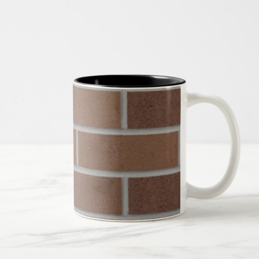 BIG Brick Masonry Tweekleurige Koffiemok (Rechts)