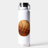 Big Bright Oranje Basketball, Waterfles (Achterkant)