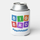 Big Bro aangepaste naam koelbox Blikjeskoeler (Blikje Achterkant)