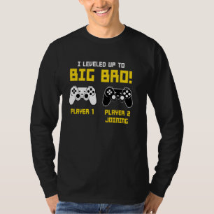 Big Bro Aankondiging Brother Gamer Controller Gami T-shirt