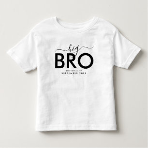 Big Bro   Aankondiging nieuwe baby op maat vandaag Kinder Shirts
