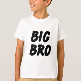 BIG BRO baby broertje aankondiging, broer of zusje T-shirt