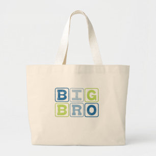 BIG BRO - Big Brother Block Lettering Grote Tote Bag