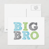 Big Bro Briefkaart (Voorkant / Achterkant)