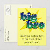 Big Bro Briefkaart (Voorkant / Achterkant)